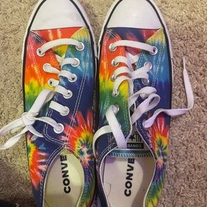 Tye Dye Converse Womens size 9
